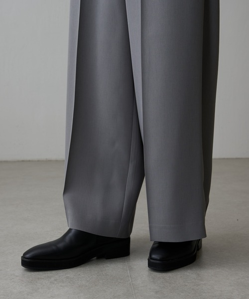 Lui's(ルイス)の「キュプラダブルクロスイージースラックス(スラックス・メンズ・ブラック/グレー・M/S)」の20枚目の写真