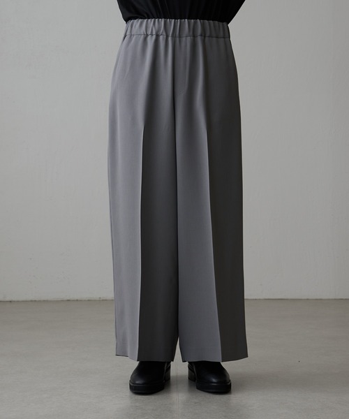 Lui's(ルイス)の「キュプラダブルクロスイージースラックス(スラックス・メンズ・ブラック/グレー・M/S)」の13枚目の写真