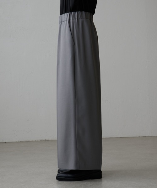 Lui's(ルイス)の「キュプラダブルクロスイージースラックス(スラックス・メンズ・ブラック/グレー・M/S)」の14枚目の写真