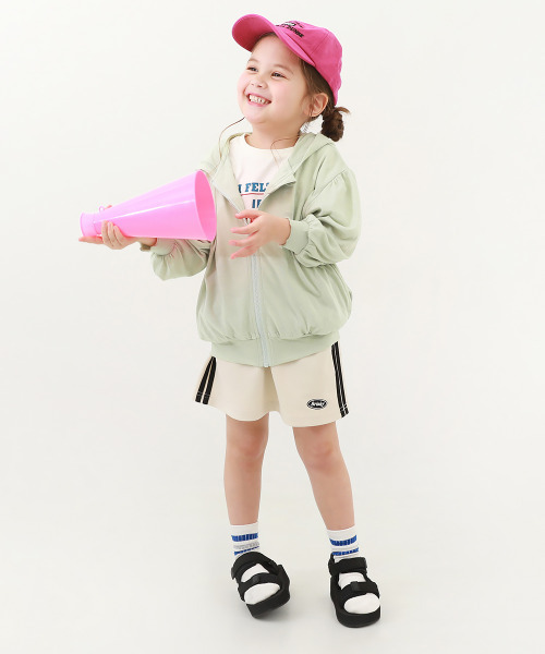 devirock（デビロック）の「UVカット ドロップショルダーパーカー（パーカー・キッズ・その他2/その他3/その他5/その他1/その他6/その他4/ホワイト/ベージュ/ブラック・160cm/100cm/110cm/120cm/130cm/140cm/150cm）」の11枚目の写真