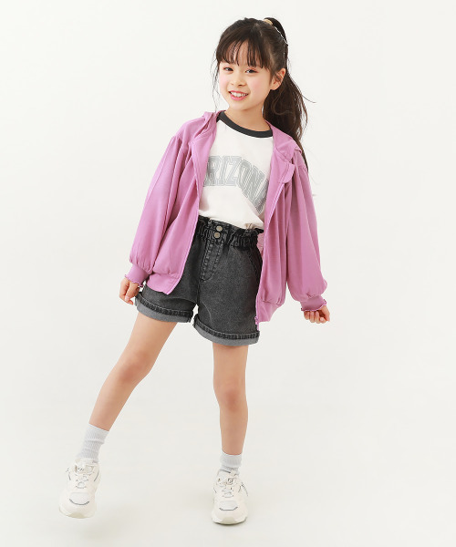 devirock（デビロック）の「UVカット ドロップショルダーパーカー（パーカー・キッズ・その他2/その他3/その他5/その他1/その他6/その他4/ホワイト/ベージュ/ブラック・160cm/100cm/110cm/120cm/130cm/140cm/150cm）」の13枚目の写真