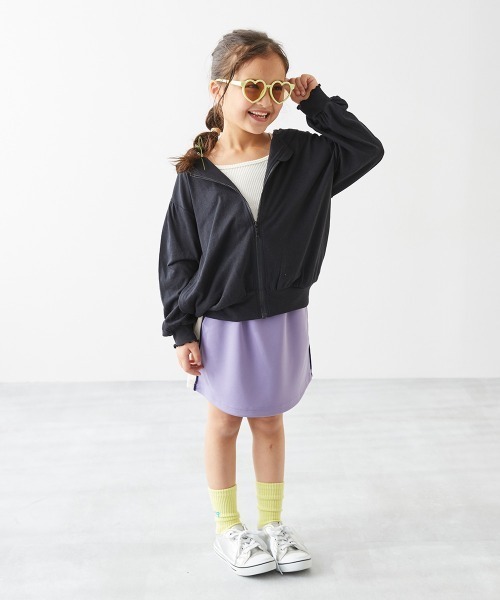 devirock（デビロック）の「UVカット ドロップショルダーパーカー（パーカー・キッズ・その他2/その他3/その他5/その他1/その他6/その他4/ホワイト/ベージュ/ブラック・160cm/100cm/110cm/120cm/130cm/140cm/150cm）」の16枚目の写真