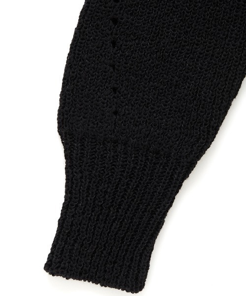 【り】soduk double layerd slit knit セール】double layerd slit knit（ニット/セーター）｜soduk
