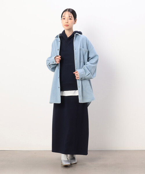 【セール】デニム ボーイフレンド シャツブルゾン/セットアップ対応(シャツ/ブラウス)|ONIGIRI(オニギリ) 【セール】デニム ボーイフレンド シャツブルゾン/セットアップ対応(シャツ/ブラウス)|ONIGIRI(オニギリ)