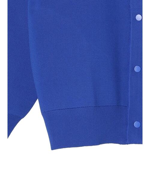 AMERICAN HOLIC（アメリカンホリック）の「エコカルットクルーネックカーディガン<エコ・軽い・ニット>（カーディガン/ボレロ・レディース・ブルー/レッド/オフホワイト/ブラック・L/M）」の10枚目の写真