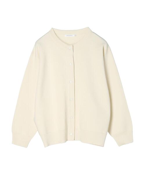 AMERICAN HOLIC（アメリカンホリック）の「エコカルットクルーネックカーディガン<エコ・軽い・ニット>（カーディガン/ボレロ・レディース・ブルー/レッド/オフホワイト/ブラック・L/M）」の14枚目の写真