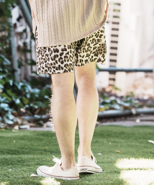 CAMBIO(カンビオ)の「mp11964- Leopard Short Pants ショートパンツ(その他パンツ・メンズ・キャメル/ブラウン/チャコール・L/S/M)」の17枚目の写真