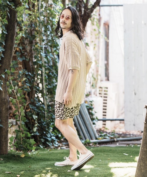 CAMBIO(カンビオ)の「mp11964- Leopard Short Pants ショートパンツ(その他パンツ・メンズ・キャメル/ブラウン/チャコール・L/S/M)」の19枚目の写真
