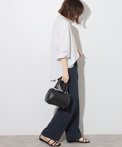 JOURNAL STANDARD relume(ジャーナルスタンダード レリューム)の「ジョーゼットパンツ(その他パンツ・レディース・ブラック/ネイビー・FREE)」の11枚目の写真