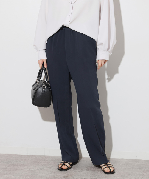 JOURNAL STANDARD relume(ジャーナルスタンダード レリューム)の「ジョーゼットパンツ(その他パンツ・レディース・ブラック/ネイビー・FREE)」の13枚目の写真