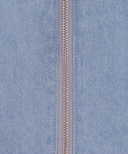 mysty woman(ミスティウーマン)の「デニムボレロビスチェSET 108902(アンサンブル・レディース・グレー/ブルー/ライトブルー・FREE)」の4枚目の写真