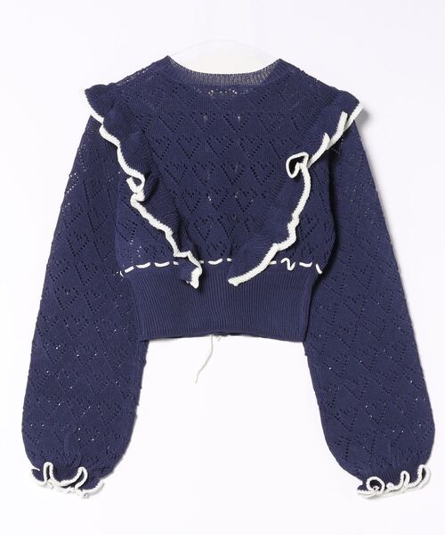 MARNIハート柄カーディガンBUNCH OF HEARTS ブラック23AW MARNIハート柄カーディガンBUNCH OF HEARTS ブラック23AW