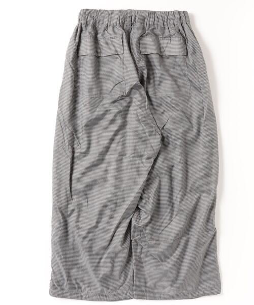 BALLSY.BROTHERS（ボールジーブラザーズ）の「Plaid snow wide pants（その他パンツ・メンズ・オフホワイト/イエロー/グレー・LARGE/MEDIUM）」の4枚目の写真