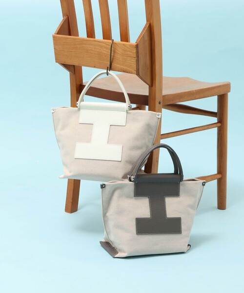 NOLLEY’S(ノーリーズ)の「【IACUCCI/イアクッチ】 ソルベット S CERVO(トートバッグ・レディース・グレー系その他2/ホワイト系その他4・FREE)」の19枚目の写真