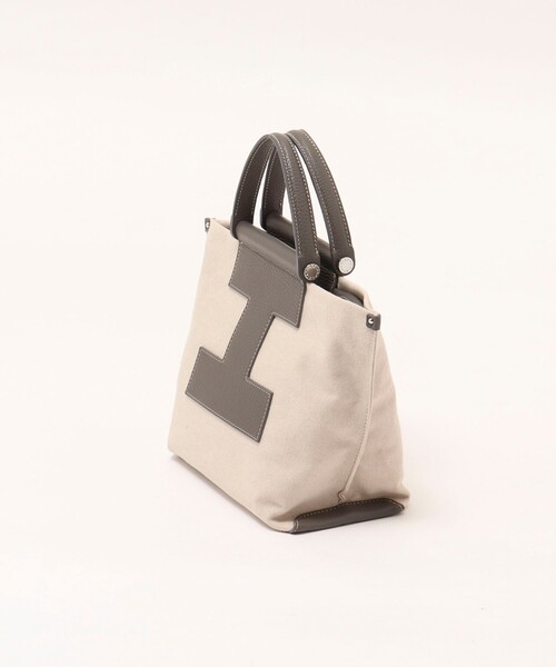 NOLLEY’S(ノーリーズ)の「【IACUCCI/イアクッチ】 ソルベット S CERVO(トートバッグ・レディース・グレー系その他2/ホワイト系その他4・FREE)」の11枚目の写真