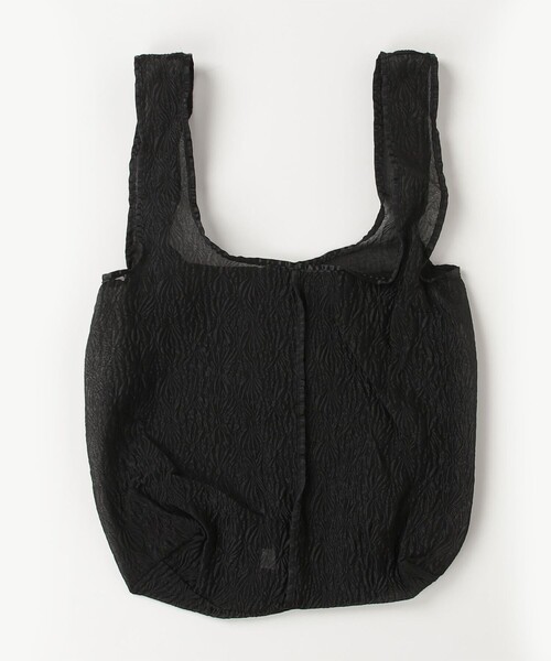 fredy emue（フレディエミュ）の「エンボスオーガンジートートバッグ（トートバッグ・レディース・ブラック/ラベンダー/オフホワイト・FREE）」の18枚目の写真