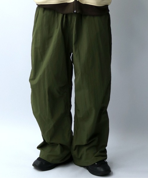Starting Over（スターティングオーバー）の「ナイロン ワッシャー パラシュートパンツ/セットアップ対応（その他パンツ・メンズ・カーキ/ホワイト/ブラック・M/XL/L）」の3枚目の写真