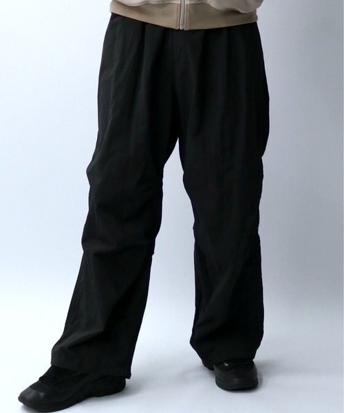 Starting Over（スターティングオーバー）の「ナイロン ワッシャー パラシュートパンツ/セットアップ対応（その他パンツ・メンズ・カーキ/ホワイト/ブラック・M/XL/L）」の9枚目の写真