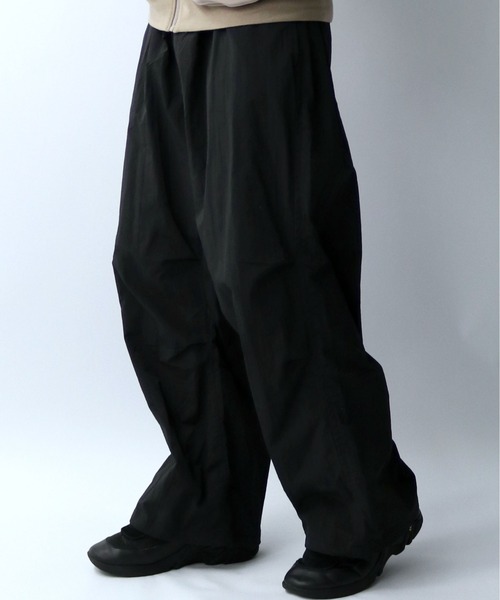 Starting Over（スターティングオーバー）の「ナイロン ワッシャー パラシュートパンツ/セットアップ対応（その他パンツ・メンズ・カーキ/ホワイト/ブラック・M/XL/L）」の16枚目の写真