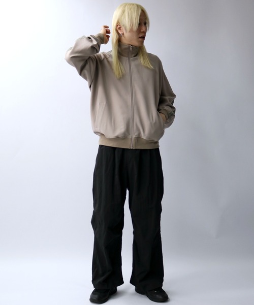 Starting Over（スターティングオーバー）の「ナイロン ワッシャー パラシュートパンツ/セットアップ対応（その他パンツ・メンズ・カーキ/ホワイト/ブラック・M/XL/L）」の17枚目の写真