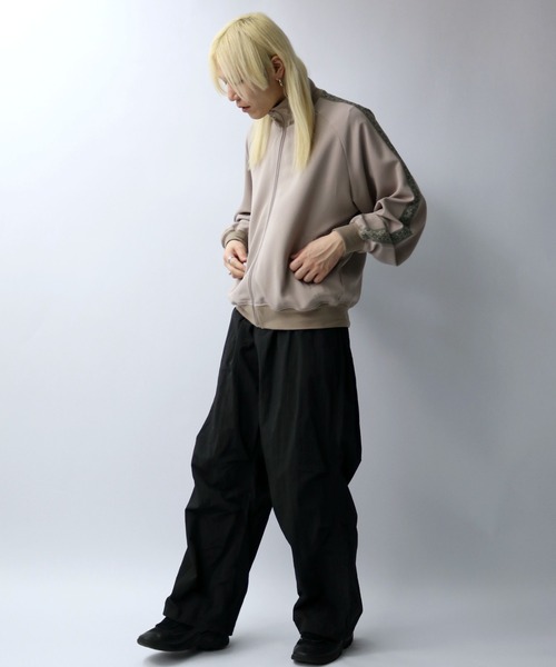 Starting Over（スターティングオーバー）の「ナイロン ワッシャー パラシュートパンツ/セットアップ対応（その他パンツ・メンズ・カーキ/ホワイト/ブラック・M/XL/L）」の19枚目の写真