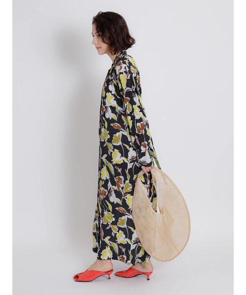 Te chichi CLASSIC(テチチクラシック)の「【ipeker】プリントハイネックワンピース(ワンピース・レディース・ベージュ/ブラック・F)」の20枚目の写真