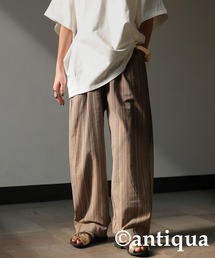 antiqua（アンティカ）の「ストライプパンツ（その他パンツ）」