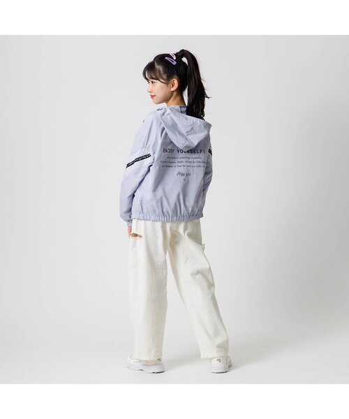 algy（アルジー）の「ライン切替シャカシャカパーカー（パーカー・キッズ・ピンク/ラベンダー/ミント・X-SMALL/MEDIUM/SMALL/XX-SMALL）」の5枚目の写真