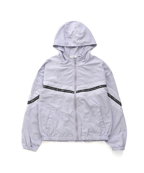 algy（アルジー）の「ライン切替シャカシャカパーカー（パーカー・キッズ・ピンク/ラベンダー/ミント・X-SMALL/MEDIUM/SMALL/XX-SMALL）」の7枚目の写真