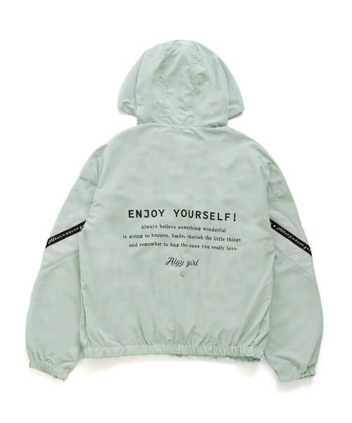 algy（アルジー）の「ライン切替シャカシャカパーカー（パーカー・キッズ・ピンク/ラベンダー/ミント・X-SMALL/MEDIUM/SMALL/XX-SMALL）」の14枚目の写真