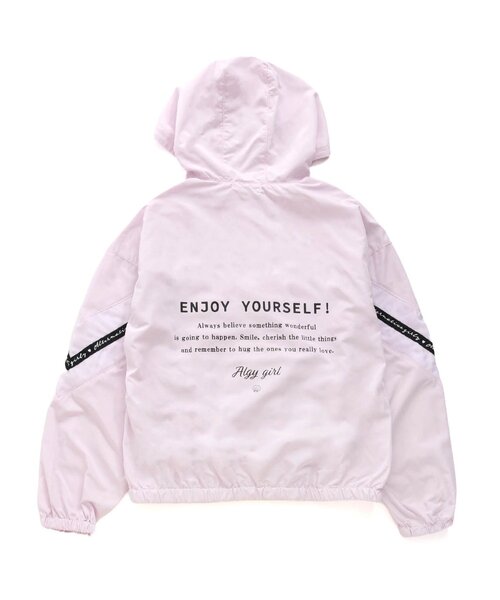 algy（アルジー）の「ライン切替シャカシャカパーカー（パーカー・キッズ・ピンク/ラベンダー/ミント・X-SMALL/MEDIUM/SMALL/XX-SMALL）」の15枚目の写真