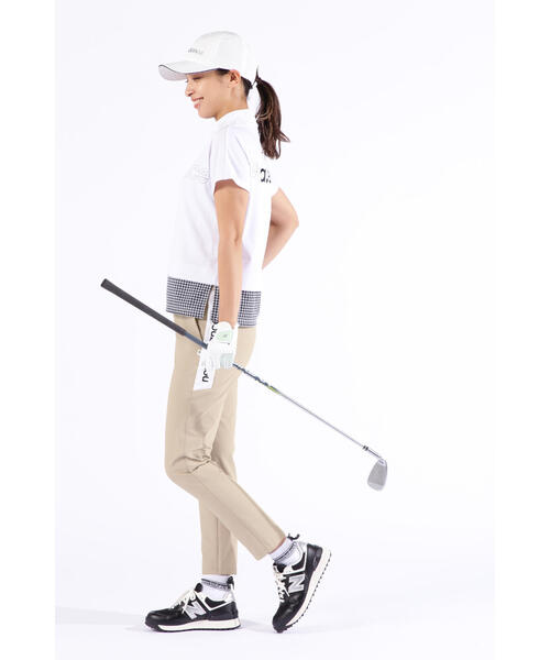 New Balance Golf(ニューバランスゴルフ)の「接触冷感 テーパード ロングパンツ (WOMENS SPORT)(その他パンツ・レディース・ブラック/ベージュ/ホワイト・SMALL/MEDIUM/LARGE)」の11枚目の写真
