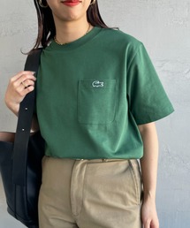 [LACOSTE/ラコステ] クルーネック ポケットTシャツ