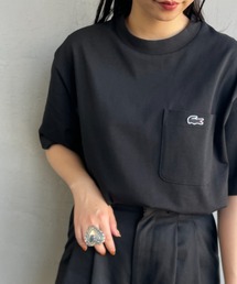 [LACOSTE/ラコステ] クルーネック ポケットTシャツ