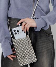 WEGO | WEGO/ビーズシンプルスマホショルダーポーチ(スマホグッズ)