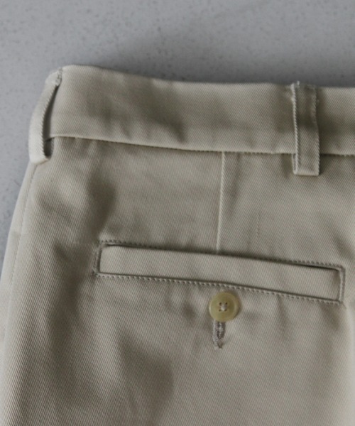 NEONSIGN(ネオンサイン)の「NEONSIGN Drill Wide Pants(チノパンツ・メンズ・ブラック/ベージュ・46/44/48)」の4枚目の写真