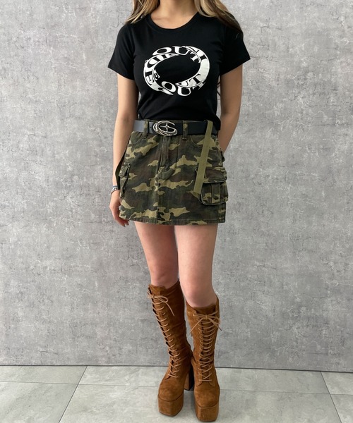 dispark（ディスパーク）の「DISPARK/ミリタリーカーゴスカパン（スカート・レディース・その他1・SMALL/MEDIUM）」の3枚目の写真