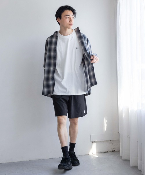 LOWRYS FARM（ローリーズファーム）の「ＧＥＲＲＹナイロンショーツ 116840（その他パンツ・メンズ・ブラック/グレー・LARGE/MEDIUM）」の3枚目の写真