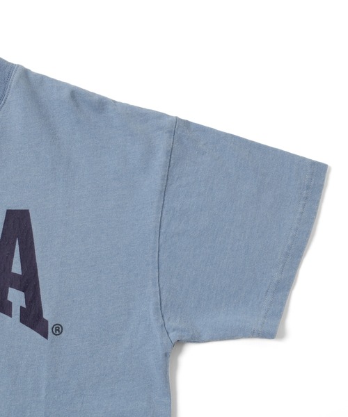 UCLA（ユーシーエルエー）の「【大人向けサイズあり】【UCLA】コットン・フロントUCLAロゴ半袖Tシャツ（Tシャツ/カットソー・キッズ・グレー/ライトブルー/ホワイト・160cm/170cm/140cm/150cm）」の7枚目の写真