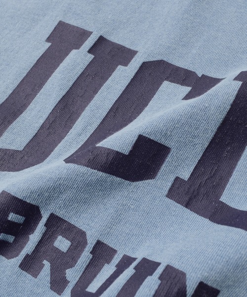 UCLA（ユーシーエルエー）の「【大人向けサイズあり】【UCLA】コットン・フロントUCLAロゴ半袖Tシャツ（Tシャツ/カットソー・キッズ・グレー/ライトブルー/ホワイト・160cm/170cm/140cm/150cm）」の8枚目の写真