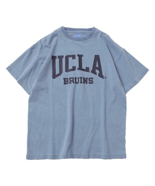 UCLA（ユーシーエルエー）の「【大人向けサイズあり】【UCLA】コットン・フロントUCLAロゴ半袖Tシャツ（Tシャツ/カットソー・キッズ・グレー/ライトブルー/ホワイト・160cm/170cm/140cm/150cm）」の12枚目の写真