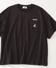 【Disney/ディズニー】アートワークデザイン ワイド 半袖ポケットTシャツ
