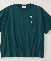 【Disney/ディズニー】アートワークデザイン ワイド 半袖ポケットTシャツ