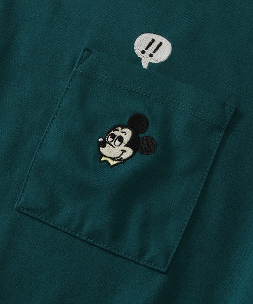 Disney(ディズニー)の「【Disney/ディズニー】アートワークデザイン ワイド 半袖ポケットTシャツ(Tシャツ/カットソー・レディース・スミクロ/イエロー/グリーン・L/M)」の11枚目の写真