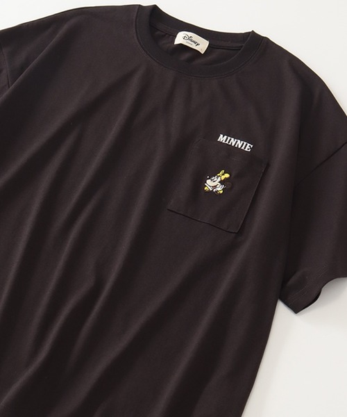 Disney(ディズニー)の「【Disney/ディズニー】アートワークデザイン ワイド 半袖ポケットTシャツ(Tシャツ/カットソー・レディース・スミクロ/イエロー/グリーン・L/M)」の8枚目の写真