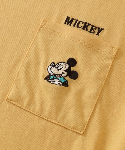 Disney(ディズニー)の「【Disney/ディズニー】アートワークデザイン ワイド 半袖ポケットTシャツ(Tシャツ/カットソー・レディース・スミクロ/イエロー/グリーン・L/M)」の13枚目の写真