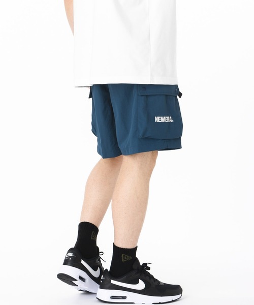 韓国newera■Outdoor Padded Short Trapper■送料込 セール】ニューエラ 韓国企画 ポケットショートパンツ ハーフ