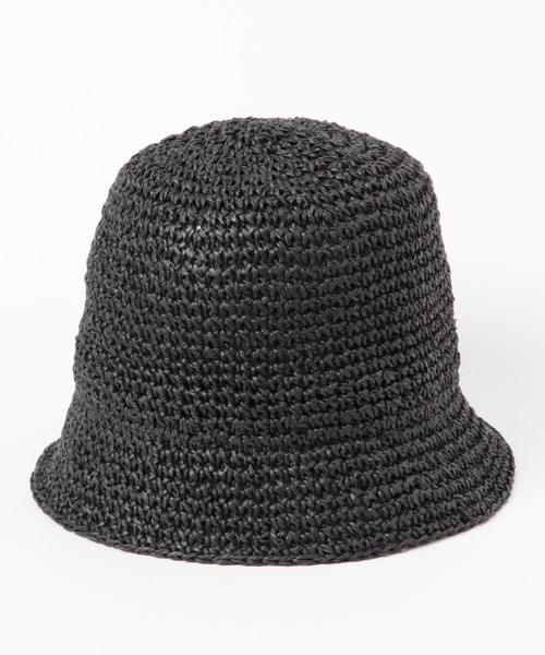 GLOBAL WORK（グローバルワーク）の「抗菌防臭ペーパーバケハ/110980（ハット・レディース・ブラック/アイボリー/ベージュ・FREE）」の6枚目の写真