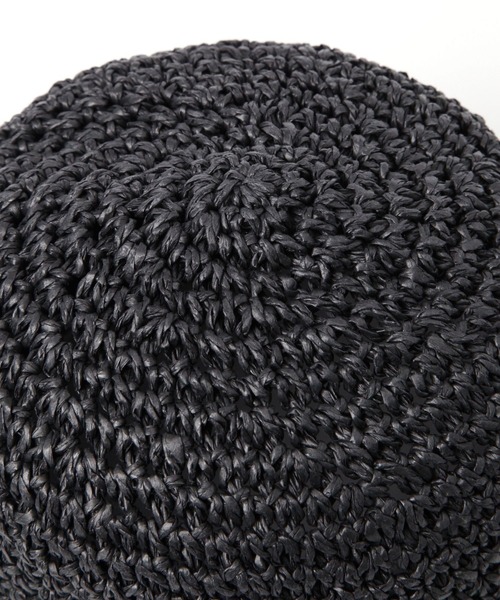 GLOBAL WORK（グローバルワーク）の「抗菌防臭ペーパーバケハ/110980（ハット・レディース・ブラック/アイボリー/ベージュ・FREE）」の8枚目の写真