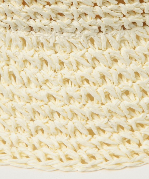 GLOBAL WORK（グローバルワーク）の「抗菌防臭ペーパーバケハ/110980（ハット・レディース・ブラック/アイボリー/ベージュ・FREE）」の12枚目の写真